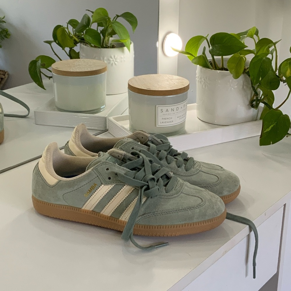 Adidas Samba Mint Green Sneakers